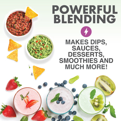 Bionic Blade Portable Rechargeable Smoothie Blender and Juicer for Protein Shakes and Baby Food