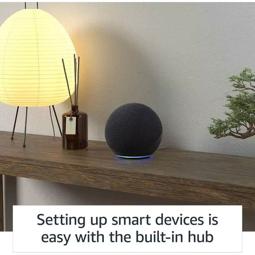 Echo Dot (5th Generation) Smart Speaker with Alexa - Charcoal