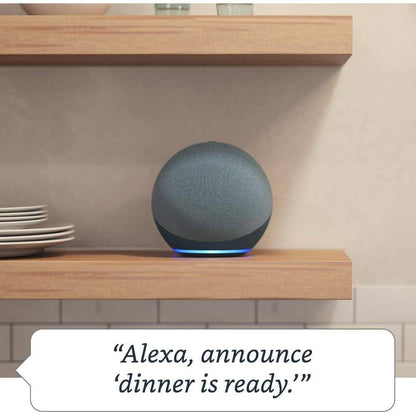 Echo Dot (5th Generation) Smart Speaker with Alexa - Charcoal